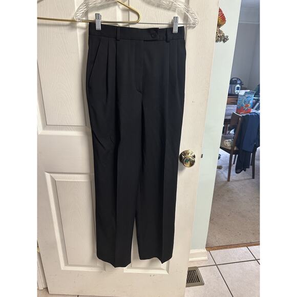 Bernard Zins Pants - 2 Pair Bernard Zins Pants Wool 4 Small France Black 26x26 VNT 90s Cerruti 1881